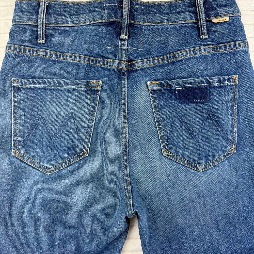 Mother SUPERIOR Hustler Flood Fray size 28 Beer Me Ankle Jeans - Picture 7 of 16